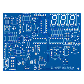 伍陆电子 温度测量及报警电路竞赛套件电工技术装配调试焊接制作JS-56-334