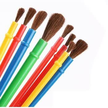 【全网低价】绘儿乐 Crayola 儿童颜料画刷绘画工具画具水彩美术画刷8支装05-3516