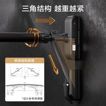 京东京造 单杠室内家用引体向上器免打孔单杆成人健身器材门上吊杠 长款