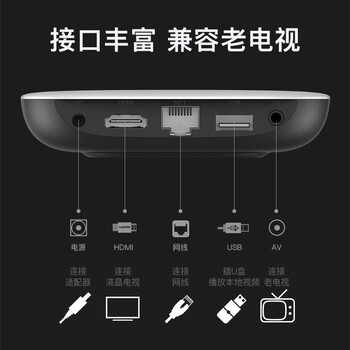 腾讯极光盒子6SE 电视盒子网络机顶盒 4K高清 1+32G存储 全志H618芯片 HDR10 手机无线投屏 带网口 腾讯极光盒子6SE 电视盒子网络机顶盒 4K高清 1+32G存储 全志H618芯片 HDR10 手机无线投屏 带网口