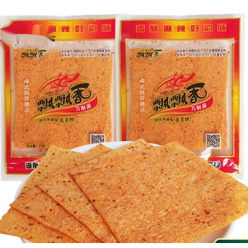湖南许多才飘飘香刀削面辣条香飘飘麻辣片8090后儿时怀旧小吃零食