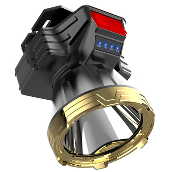 添美彩鹿led头灯强光远射可充电防水超亮头戴式夜钓灯矿灯户外家用手