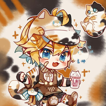 油画凹凸世界diy数字油画简单手绘涂色填充画动漫金雷狮格瑞装饰挂画