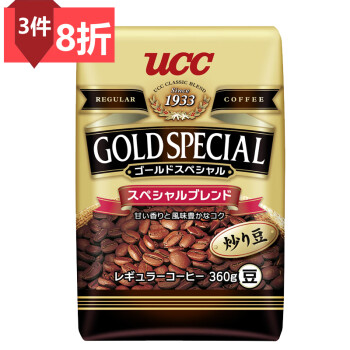 悠诗诗（UCC）综合咖啡豆360g 日本进口