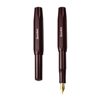 【新春礼物】Kaweco 德国卡维克 德国进口 Classic系列 钢笔 经典复古运动系列 练字书法学生礼盒装酒红色 F 【新春礼物】Kaweco 德国卡维克 德国进口 Classic系列 钢笔 经典复古运动系列 练字书法学生礼盒装酒红色 F