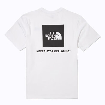 北面北面The North Face 经典LOGO短袖户外男女运动舒适透气圆领T恤 NT7UN56B M【图片 价格 品牌 报价】-京东