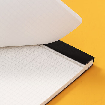 齐心(Comix) B5/80张方格本笔记本子/拍纸本/草稿纸/绘图本黑 C8205