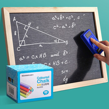 金隆兴【100支】开学季彩色粉笔儿童涂鸦笔绿板黑板报用笔无尘粉笔 普通彩色粉笔1盒 6729 金隆兴【100支】开学季彩色粉笔儿童涂鸦笔绿板黑板报用笔无尘粉笔 普通彩色粉笔1盒 6729