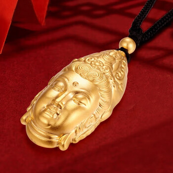 黄金吊坠男士999.