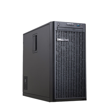 戴尔易安信（DELL）T150单路塔式服务器ERP用友台式电脑主机E2378G 64G 4T*3 480G 300W