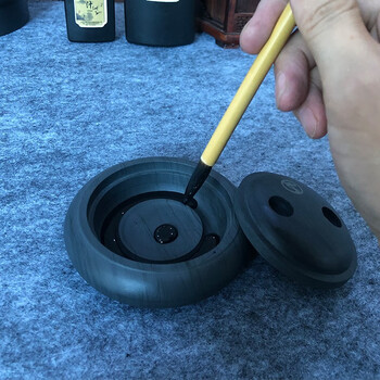 【全网低价,真便宜直播间】芬尚wf-yt-096文房四宝之砚台 4寸雕龙砚 学生毛笔书画用罗纹石砚台带盖 【全网低价,真便宜直播间】芬尚wf-yt-096文房四宝之砚台 4寸雕龙砚 学生毛笔书画用罗纹石砚台带盖