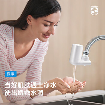 飞利浦（PHILIPS）AWP302 全新升级五重精滤高效除氯滤芯四支装(适配净水龙头AWP3600)