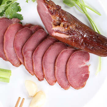 腊猪舌 500g 烟熏腊猪舌头四川都江堰特产农家自制青城山老腊肉下酒菜