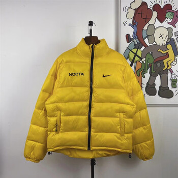 王一博同款羽绒服奥特莱斯drake联名公鸭nocta顿羽绒服棉衣女外套男