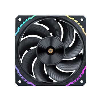 瓦尔基里S12R MAX VK FDB轴承 二次动平衡 3300RPM 三档调节 12CM LCP性能反吹风扇 4Pin PWM ARGB灯效