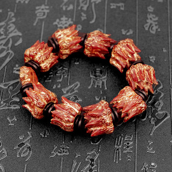 靠森(kaooseen)妙珠斋滴血莲花菩提子手串佛珠手链男女原籽散珠成品