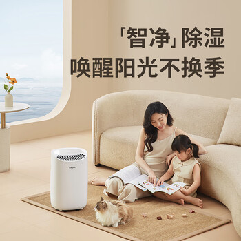 德业（Deye）除湿机/抽湿机 除湿量12升/天 20㎡家用轻音地下室干衣机除湿器 母婴养宠 银离子抗菌DYD-B12A3