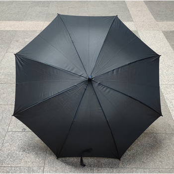 绿野客blunt雨伞商务纯黑色长柄雨伞复古老式白事殡葬礼用一次性便宜