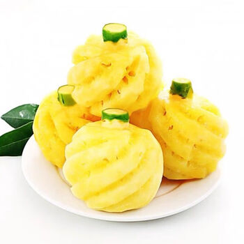 泰国进口小菠萝新鲜当季水果普吉岛去皮削皮迷你凤梨空运实惠装2斤装6