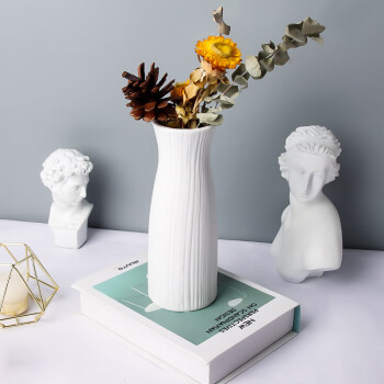 白色陶瓷花瓶品牌及商品- 京东