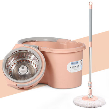 新品米创拖把米创分离式家用拖把旋转懒人拖地神器甩干免手洗干湿两用