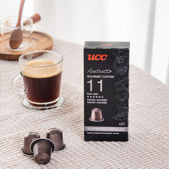 悠诗诗(UCC)咖啡品鉴师系列胶囊咖啡11号 芮斯崔朵适配Nespresso机型 10粒装 悠诗诗(UCC)咖啡品鉴师系列胶囊咖啡11号 芮斯崔朵适配Nespresso机型 10粒装