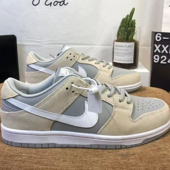 原级dunksb北极灰白低帮男女款ins潮流板鞋高颜值进口sbdunk北极狐36