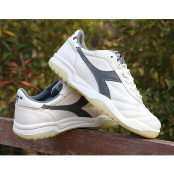 迪亚多纳男鞋经典复古透气休闲运动鞋真皮牛筋底防滑春秋款跑步旅8409