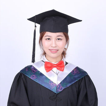 学士服  医科白色垂布 尺码 s