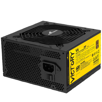 长城（Great Wall）额定600W V6金牌直出电源（60cm长线材/全电压/单路12V/双显卡接口）
