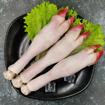 圣农羊蹄新鲜冷冻商用生羊蹄子冻小羊脚清真羊脚蹄生鲜冰冻羊蹄4斤