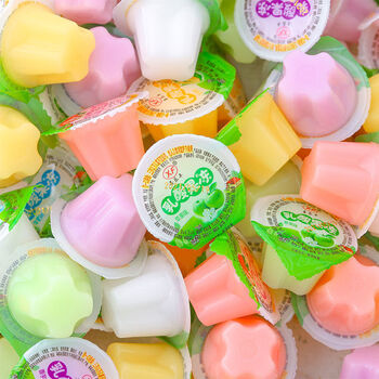 果冻网红零食休闲小吃布丁水果味整箱乳酸水果冻散装 10个装 【试吃 