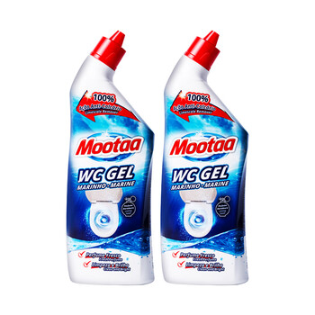 膜太（MOOTAA）欧洲进口洁厕剂750ml*2 马桶清洁剂 厕所去尿渍祛除菌异味洁厕液