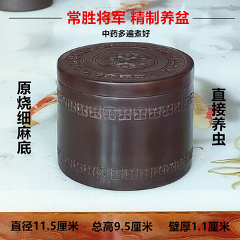 中国 蟋蟀罐 蟋蟀盆 蟋蟀爱好者的终极装备：蛐蛐罐&蟋蟀盆，打造完美斗虫环境！-蟋蟀