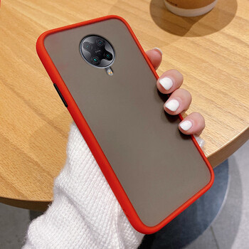 泽逸 红米k30pro手机壳redmi k30硅胶套红米k20/pro防摔撞色透明软边