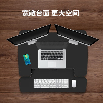 乐歌站立办公升降台升降电脑桌上家用可折叠桌坐站交替 M2S雅黑