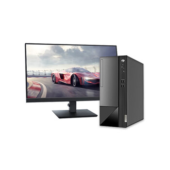 联想（Lenovo）扬天M460 台式机商用电脑主机定制13.6L小机箱办公 i5-12400 8G 512SSD 21.5英寸显示器