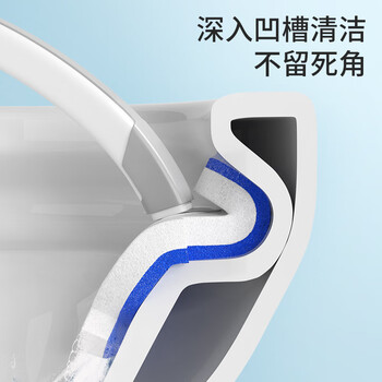 美丽雅浴室缝隙刷卫生间厨房细缝刷清洁刷多功能窗缝凹槽灰尘刷子硬毛刷