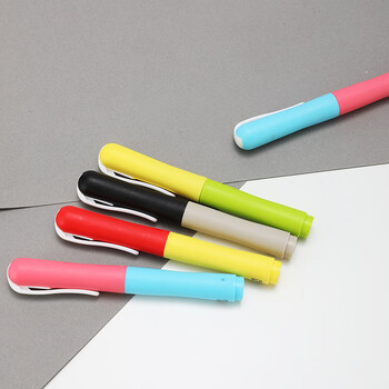 吴竹（KURETAKE）进口ZIG COCOIRO美文字空壳笔壳 黄色 (不含笔芯) 日本文具大赏 1支装 LPC-03S