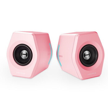 漫步者（EDIFIER）HECATE G2000蓝牙游戏音箱 2.0专业电竞桌面音响 电脑多媒体家用台式机手机低音炮礼物 粉色