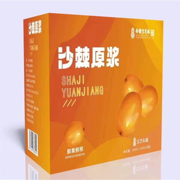 安徽宝芝林 沙棘原浆50ml*6瓶/盒 红色