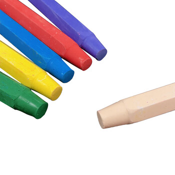 比比牛 儿童无尘粉笔 彩色水溶性绘画粉笔 10色10支装 BBN-FB10