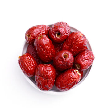 新疆无核红枣特产空心若羌灰枣和田枣去核大枣无籽煮粥零食批发 【】