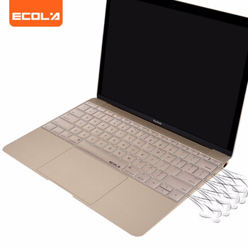 宜客莱苹果MacBook Pro13英寸无Touch Bar笔记本键盘膜 高透纳米键盘保护膜硅胶防尘(A1708)
