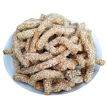 湖南传统特产芝麻根兰花根白糖根小雪枣糕点点心怀旧小吃零食兰花根2