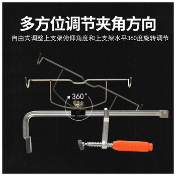 架/桥钓支架/船钓架水滴轮垂钓支架 蓝色 钓鱼灯(蓝光灯)【图片 价格