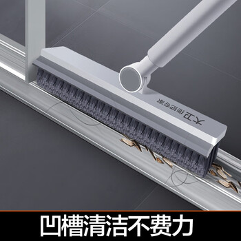 大卫清洁刷具缝隙地刷厕所刷地板刷子硬毛洗地刷V型三角刷头S3