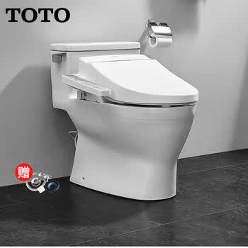 Toto 卫浴超漩式智能一体电子坐便器连体静音节水智能马桶cw1cb Tcf345c2cs 坑距305 图片价格品牌报价 京东