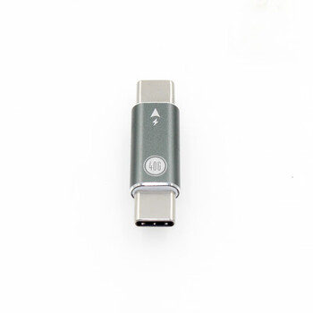 佳翼（JEYI）Type-c转接头 USB3.1公对公 40G 手机笔记本充电扩展坞延长线PD转接 雷电三转接头