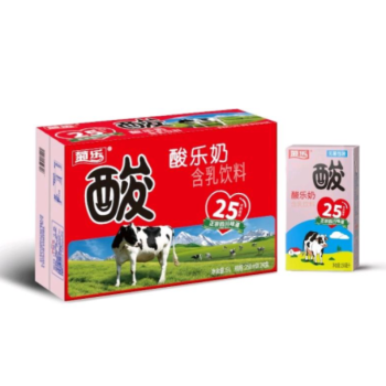 四川成都菊乐酸奶250ml24盒酸乐奶12盒酸甜牛奶高含乳饮料批发250毫升